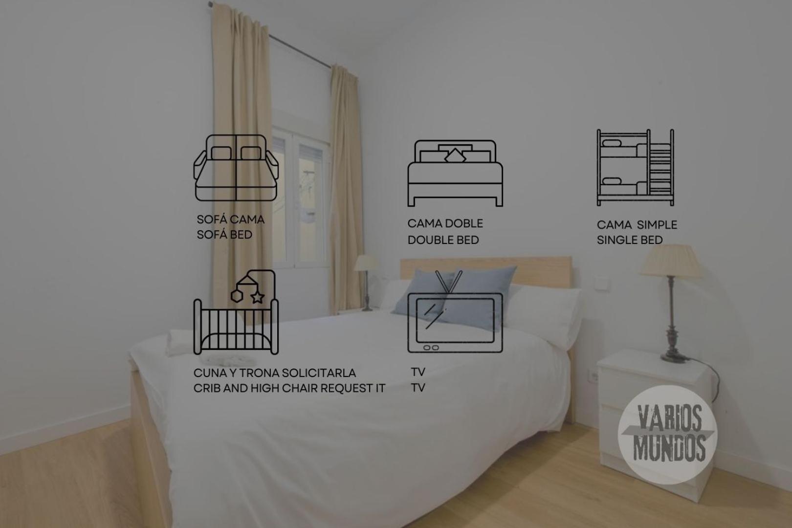 Acogedor Apt Para 5Pax En El Corazon De Chamberi Madrid Dış mekan fotoğraf