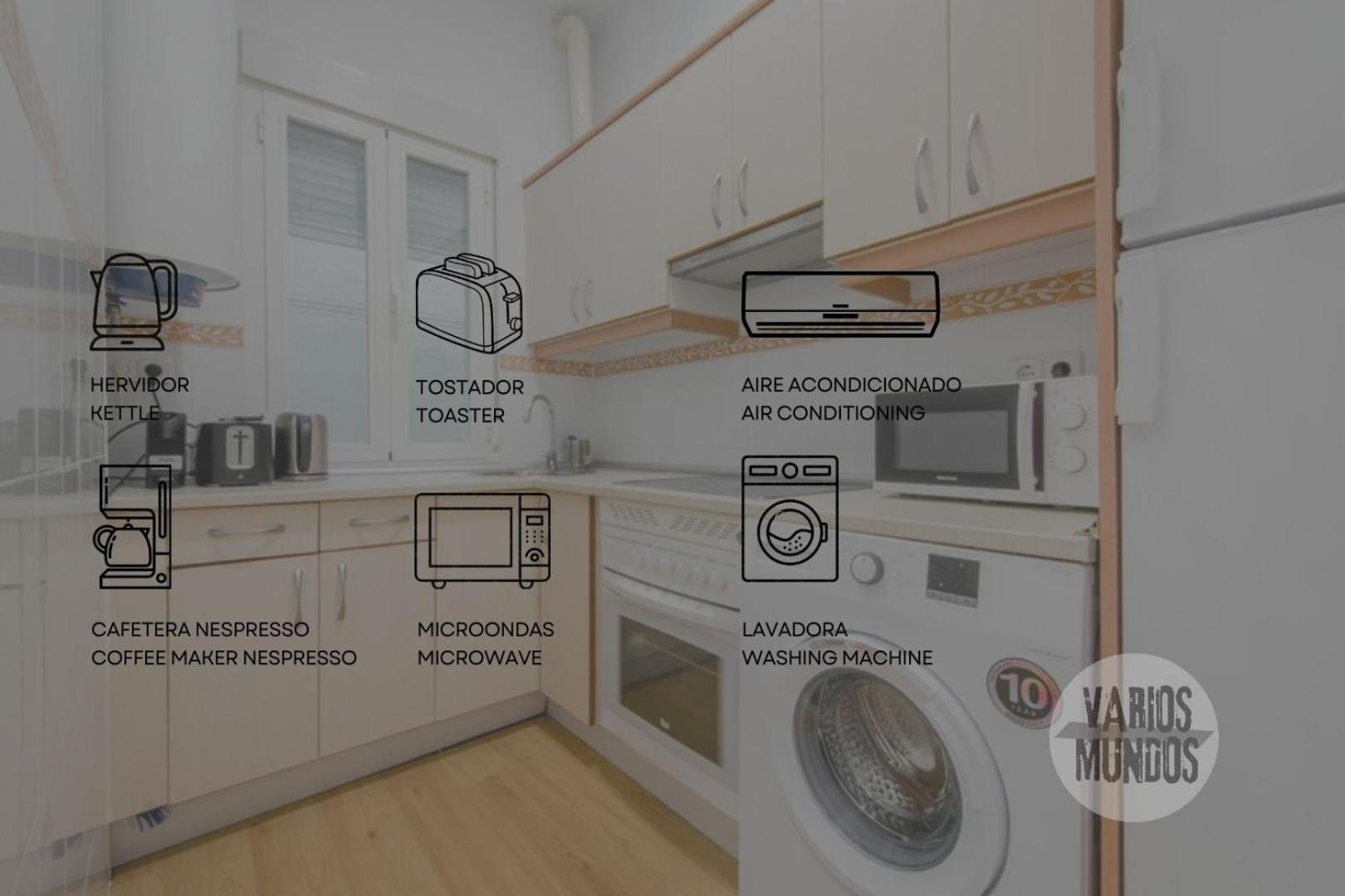 Acogedor Apt Para 5Pax En El Corazon De Chamberi Madrid Dış mekan fotoğraf